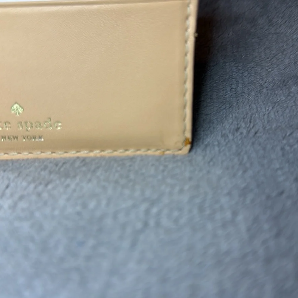 ♠️KATE SPADE♠️Black Wellesley Leather Card Holder with Gift Box/NWT